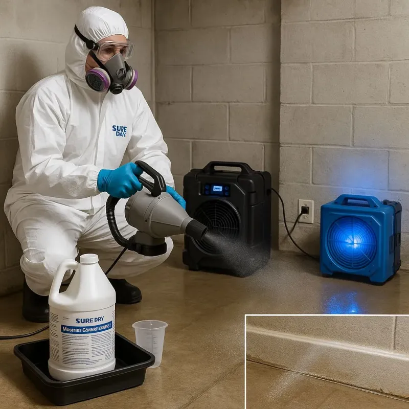 Sanitization and Odor Removal process in North Sioux City, SD