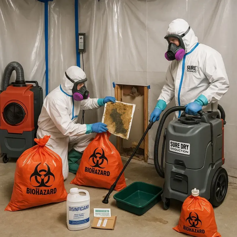 Contaminated Water Handling Protocols process in North Sioux City, SD
